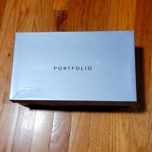 Perry Ellis canvas deck slip on navy size 12